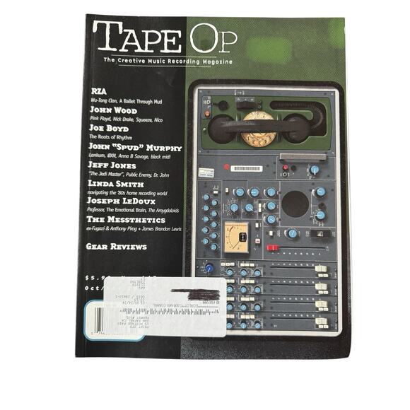 Lot of 8 Tape Op Magazines 160-167 Finneas Alan Parsons Recording Music Audio - Picture 7 of 12